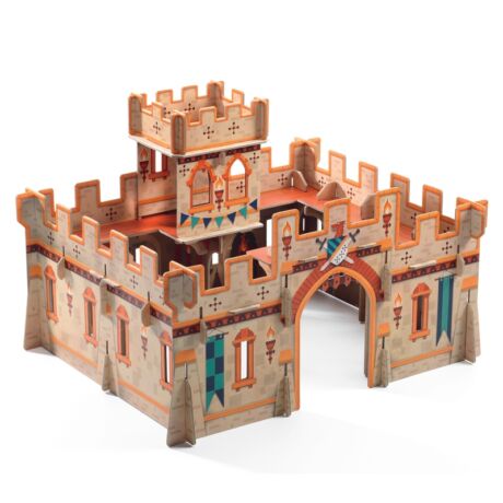 Építőjáték - Középkori vár - Medieval castle - Djeco