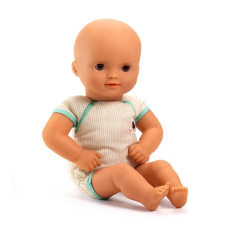 Játékbaba - Zöldike, 32 cm - Green - Djeco - Pomea