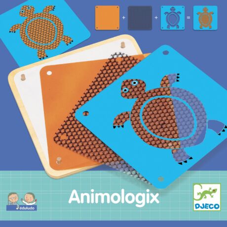 Fejlesztő játék - Állati tervezés - Animologix - Djeco
