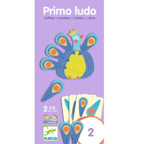 Primo Ludo - Négyig - 1,2,3,4 - Djeco