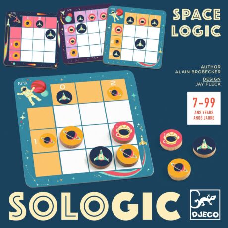 Logikai játék - Képes sudoku - Space logic - Djeco