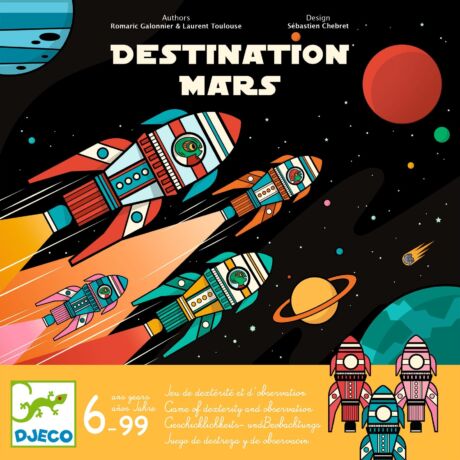 Társasjáték - Irány a Mars! - Destination mars - Djeco
