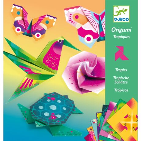 Origami - Trópusokon - Tropics Djeco