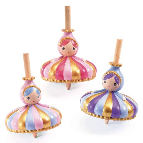 Pörgettyű - Hercegnő - Princess spinning top - Djeco