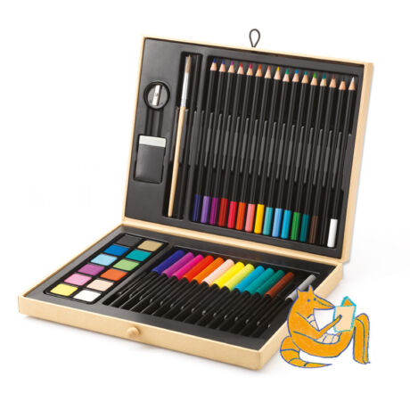 Kreatív készlet - Festő és rajz készlet - Color box- DJECO