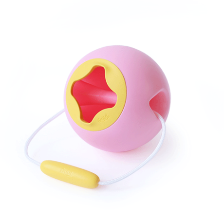 Quut mini strandolós vödör - Mini Ballo -  Édes rózsaszin + sárga
