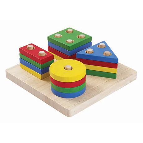 Formaválogató – tábla - Plan Toys