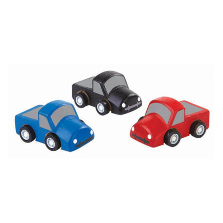 Mini teherautók Plan Toys